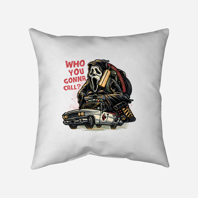 Call The Ghost-None-Removable Cover w Insert-Throw Pillow-glitchygorilla