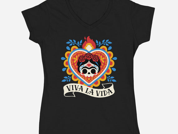 Calavera Frida Sagrado Corazon