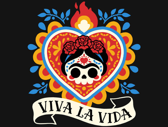 Calavera Frida Sagrado Corazon