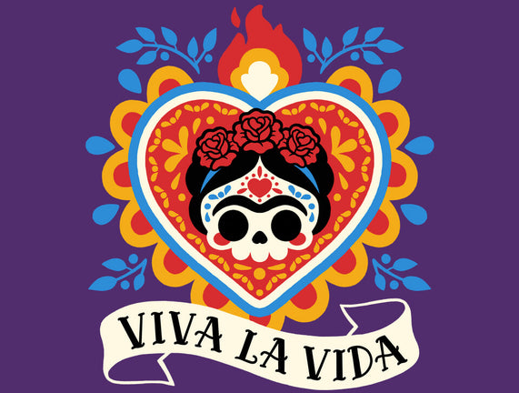 Calavera Frida Sagrado Corazon