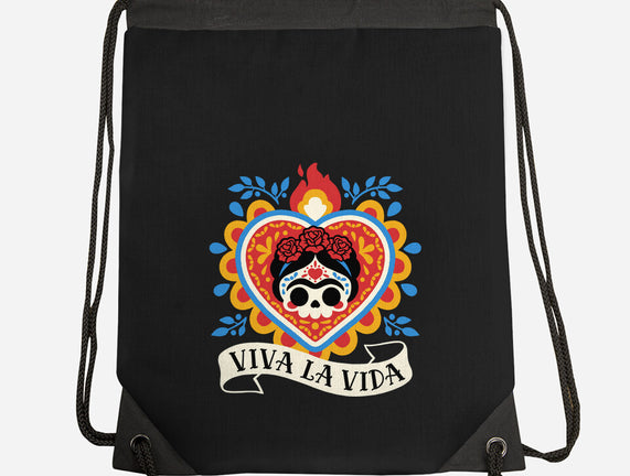 Calavera Frida Sagrado Corazon