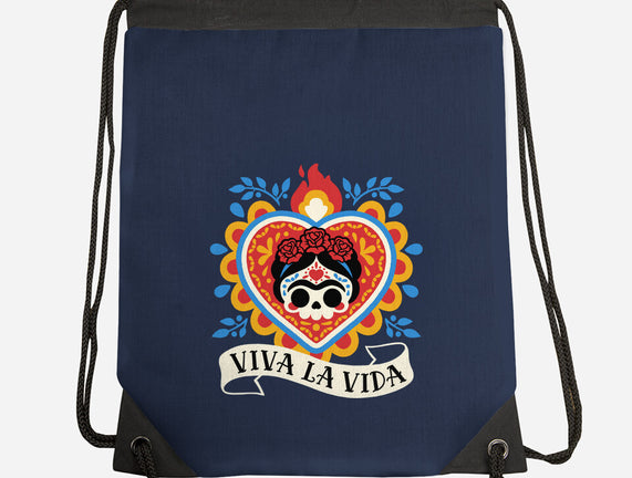 Calavera Frida Sagrado Corazon
