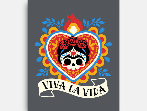 Calavera Frida Sagrado Corazon