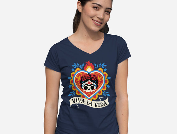 Calavera Frida Sagrado Corazon
