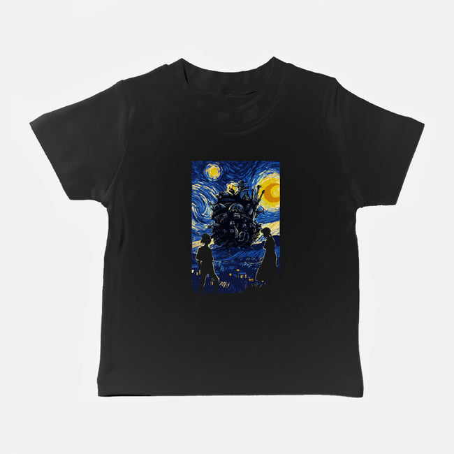 Starrynight Castle-Baby-Basic-Tee-fanfabio
