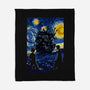 Starrynight Castle-None-Fleece-Blanket-fanfabio