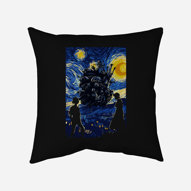 Starrynight Castle-None-Removable Cover w Insert-Throw Pillow-fanfabio