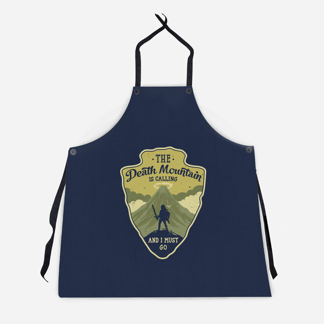 Legendary Mountain-Unisex-Kitchen-Apron-retrodivision