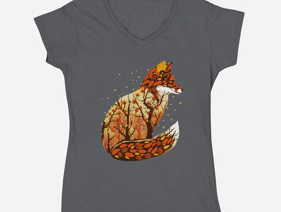 Autumn Fox Landscape