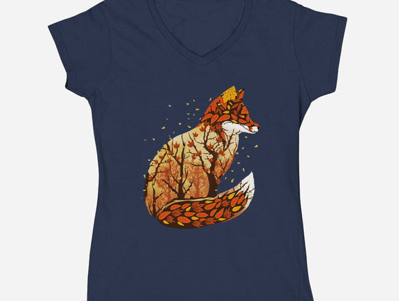 Autumn Fox Landscape