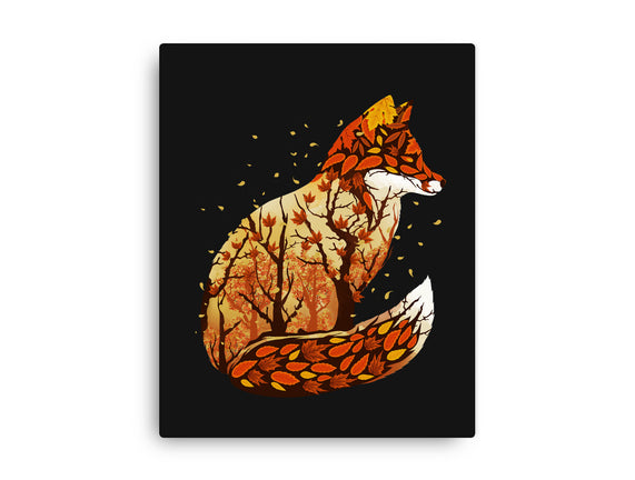Autumn Fox Landscape