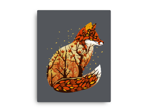 Autumn Fox Landscape