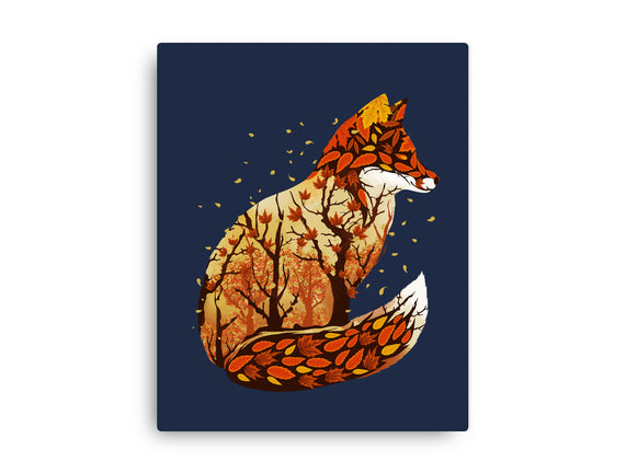 Autumn Fox Landscape