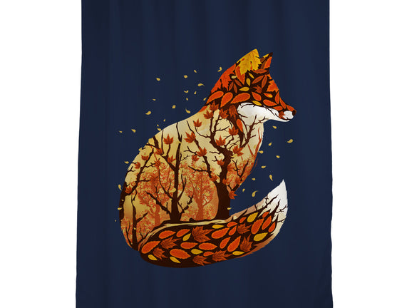 Autumn Fox Landscape