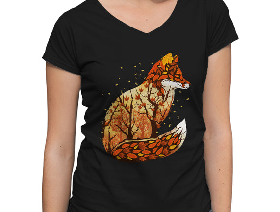 Autumn Fox Landscape