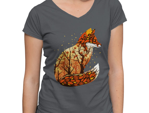Autumn Fox Landscape