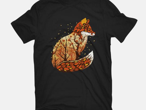 Autumn Fox Landscape