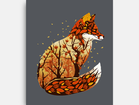 Autumn Fox Landscape