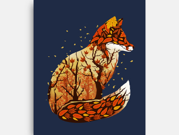 Autumn Fox Landscape