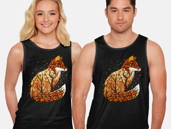 Autumn Fox Landscape