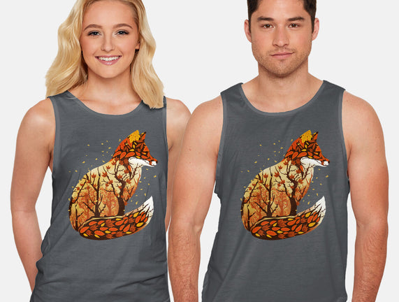 Autumn Fox Landscape