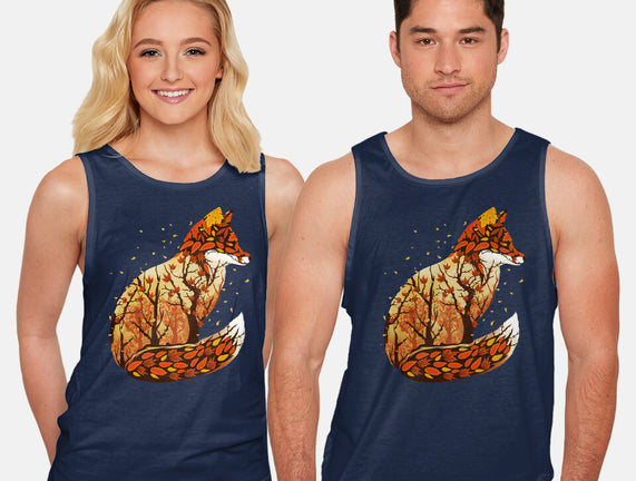 Autumn Fox Landscape