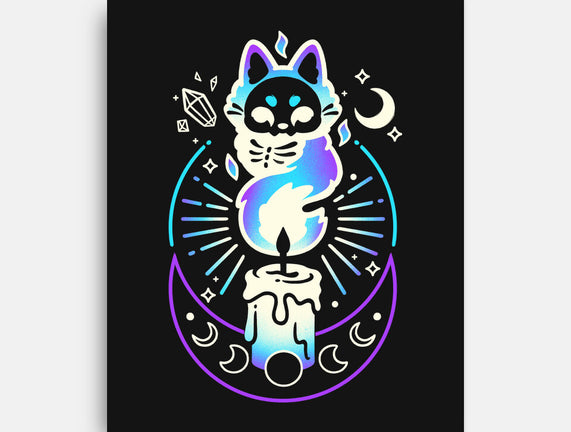 Fox Dark Flame Candle