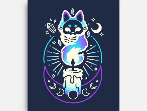 Fox Dark Flame Candle
