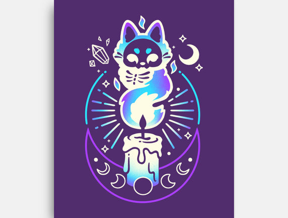 Fox Dark Flame Candle