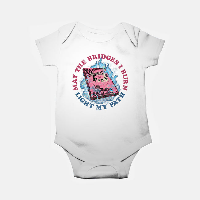 Burn Book Club-Baby-Basic-Onesie-glitchygorilla