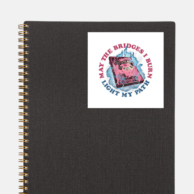 Burn Book Club-None-Glossy-Sticker-glitchygorilla