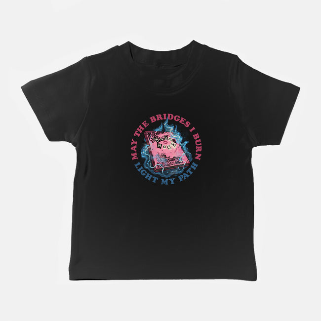 Burn Book Club-Baby-Basic-Tee-glitchygorilla