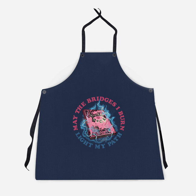 Burn Book Club-Unisex-Kitchen-Apron-glitchygorilla