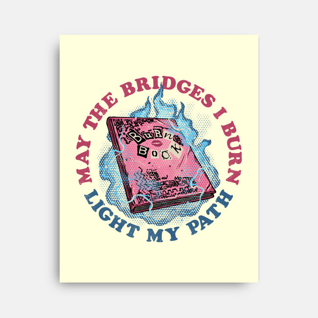 Burn Book Club-None-Stretched-Canvas-glitchygorilla