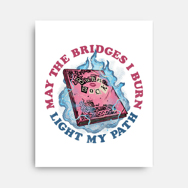 Burn Book Club-None-Stretched-Canvas-glitchygorilla