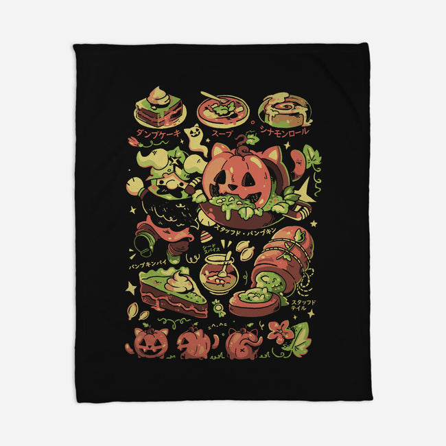 Delicious Pumpkin-None-Fleece-Blanket-Arigatees