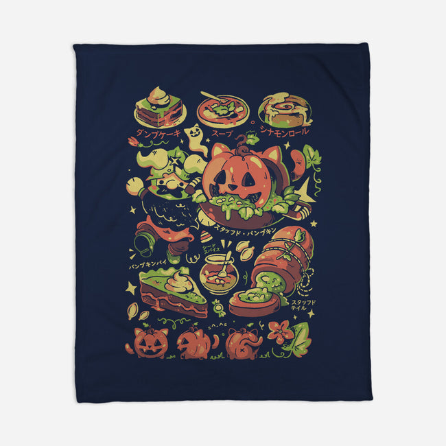 Delicious Pumpkin-None-Fleece-Blanket-Arigatees