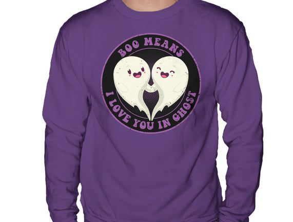 Boo Means I Love You