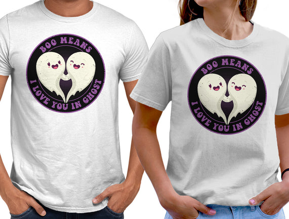 Boo Means I Love You
