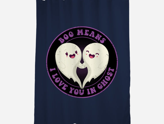 Boo Means I Love You