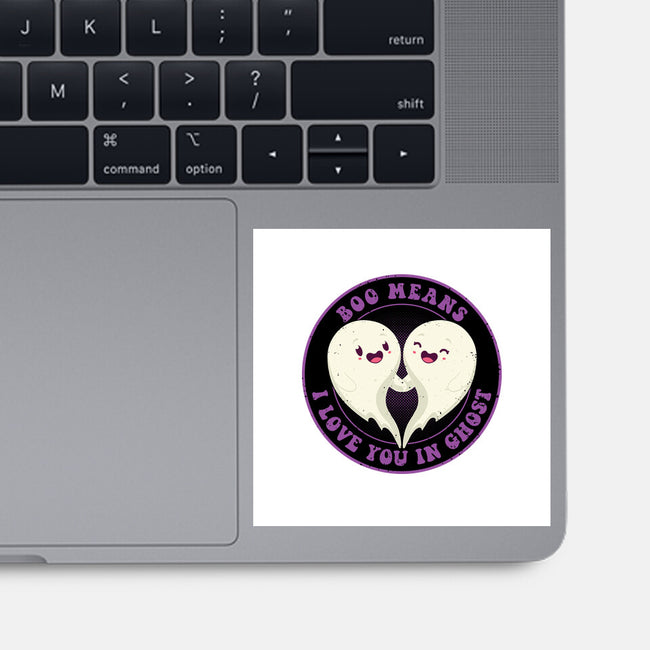 Boo Means I Love You-None-Glossy-Sticker-danielmorris1993