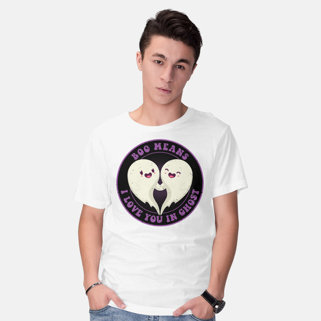 Boo Means I Love You-Mens-Basic-Tee-danielmorris1993