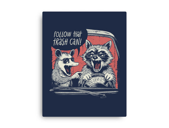 Follow That Trash Can