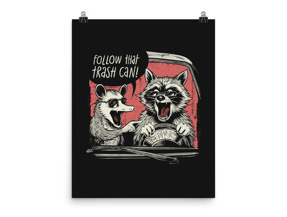 Follow That Trash Can
