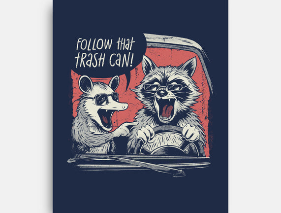 Follow That Trash Can