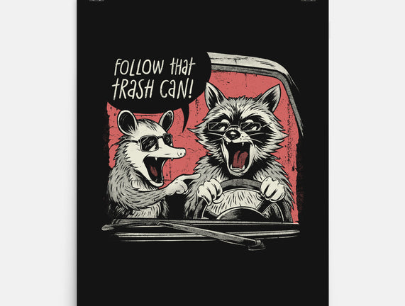 Follow That Trash Can