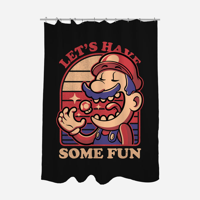 Mushroom Guy Fun-None-Polyester-Shower Curtain-Studio Mootant