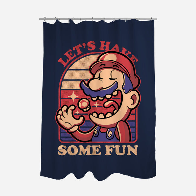 Mushroom Guy Fun-None-Polyester-Shower Curtain-Studio Mootant