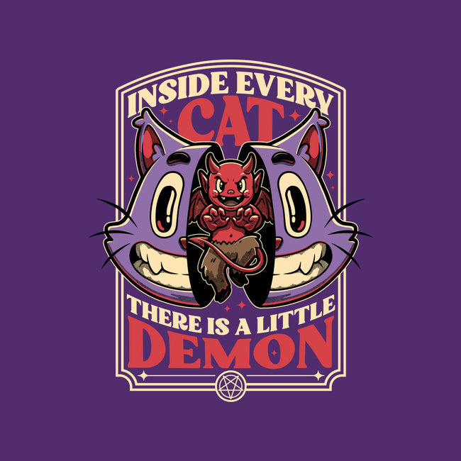 Cat Demon Inside-None-Stretched-Canvas-Studio Mootant