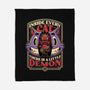 Cat Demon Inside-None-Fleece-Blanket-Studio Mootant